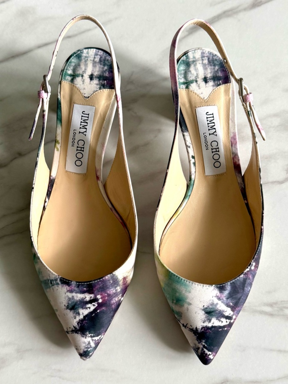 Jimmy Choo Tie Dye Shoes